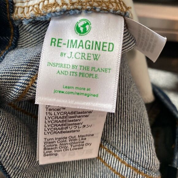 NWT J. CREW Essential Straight Jean Denim Jeans Women’s Size 24 - Picture 11 of 11